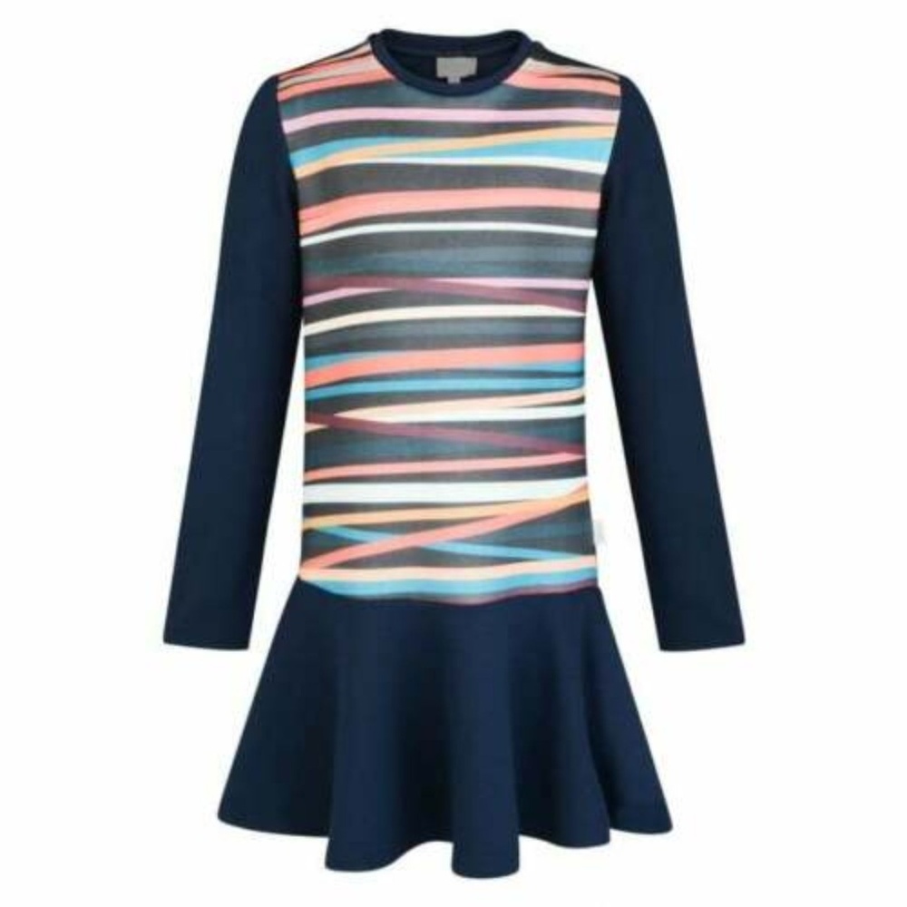 Paul Smith Junior Girls Multi Colored Dress Sz 12A
